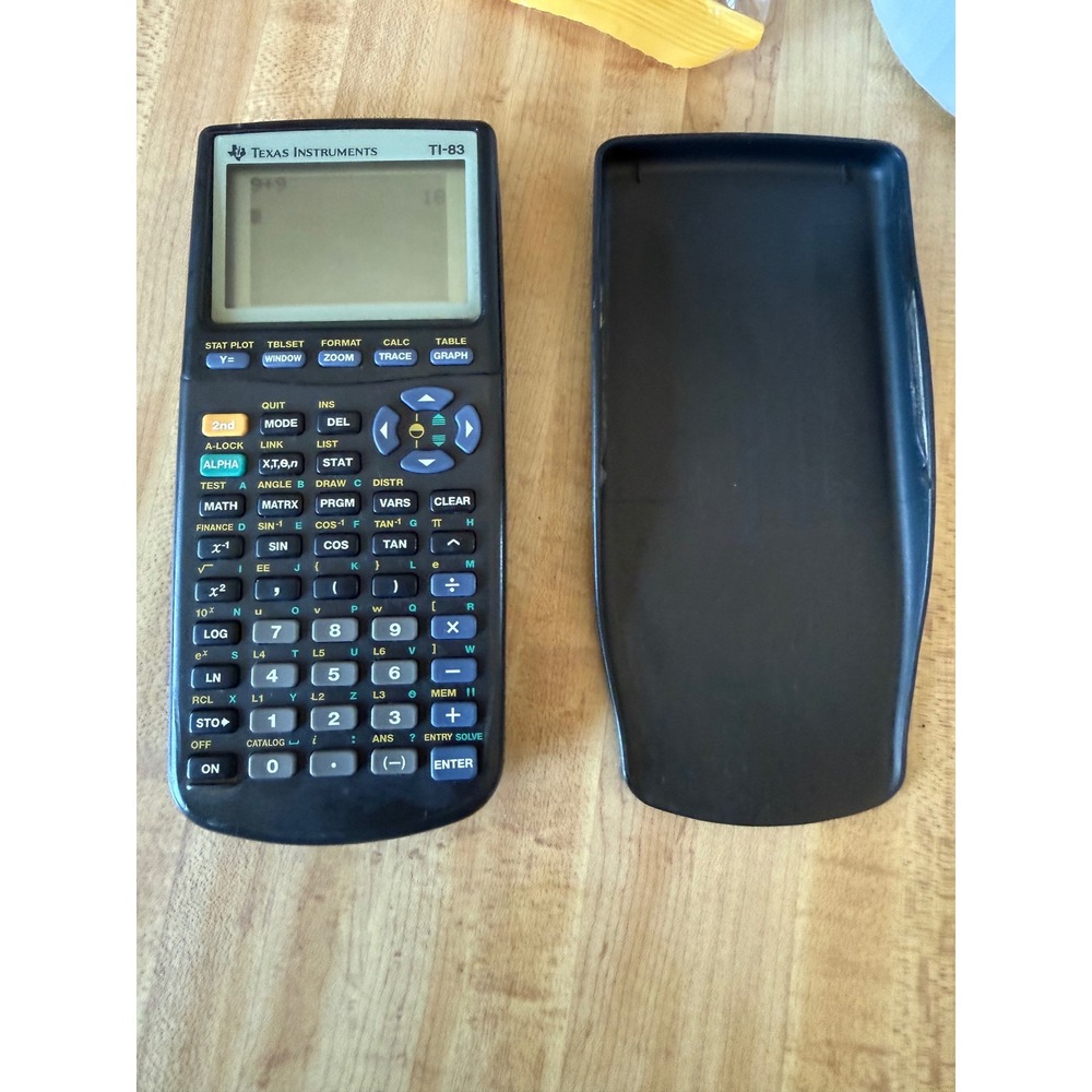 Texas Instruments Calculator Used TI-83 - Picture 6 of 9